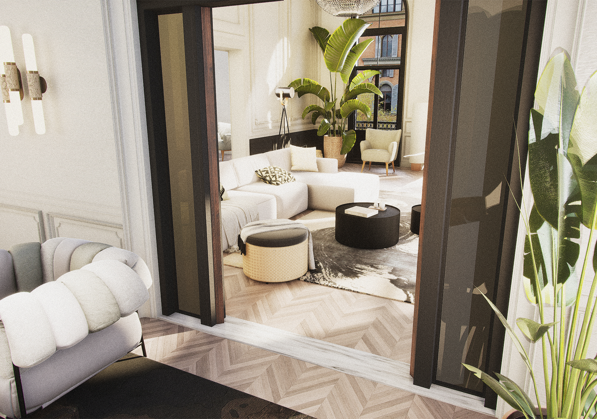 Exterior render sequence B