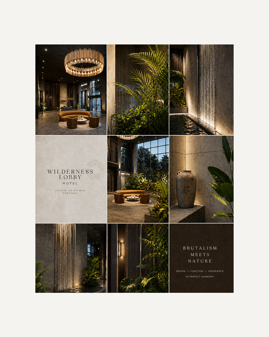 Wilderness Lobby Hotel detail render